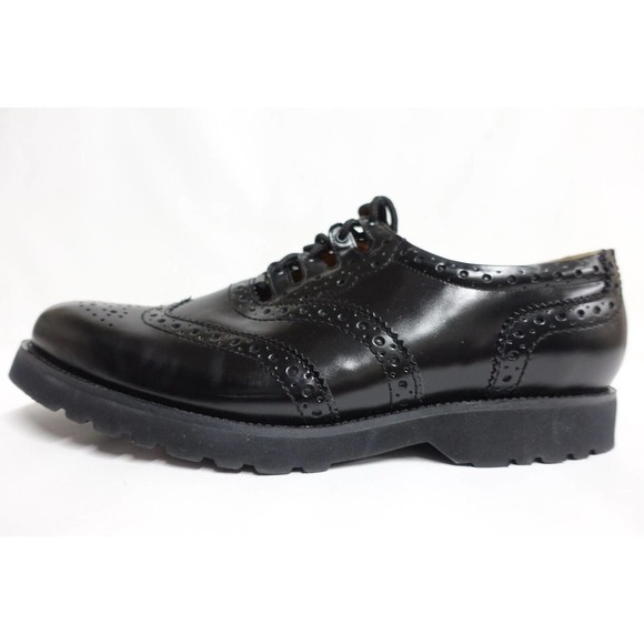 GHILLIE Shoes Wingtip Men Black Sz 15 3E EEE Extra Wide Kilt Scottish Brogues main image 9